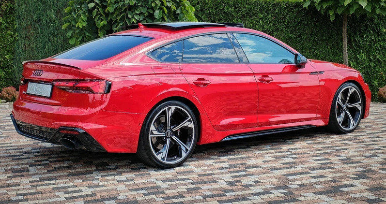 Audi RS5 cena 329900 przebieg: 16000, rok produkcji 2020 z Miastko małe 781